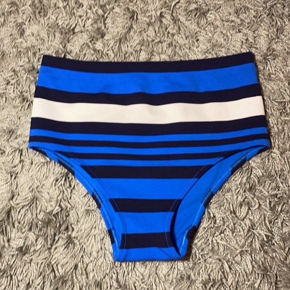 aerie Other - ❌SOLD❌Aerie Blue Stripe High Waist Bottoms